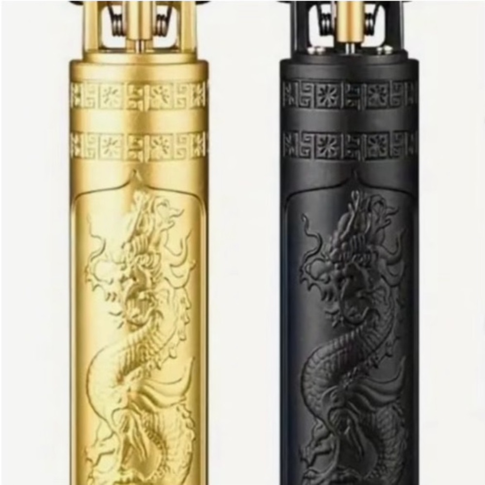 Choice of Black or Gold Dragon Professional USB Rechargeable Hair Clippers